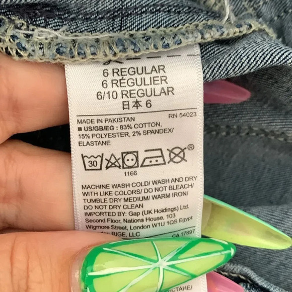 Gap Distressed Easy Legging Jeans - Picture 5 of 5